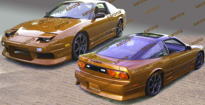 Custom Nissan 240SX  Coupe Body Kit (1989 - 1994) - $890.00 (Manufacturer Sarona, Part #NS-040-KT)